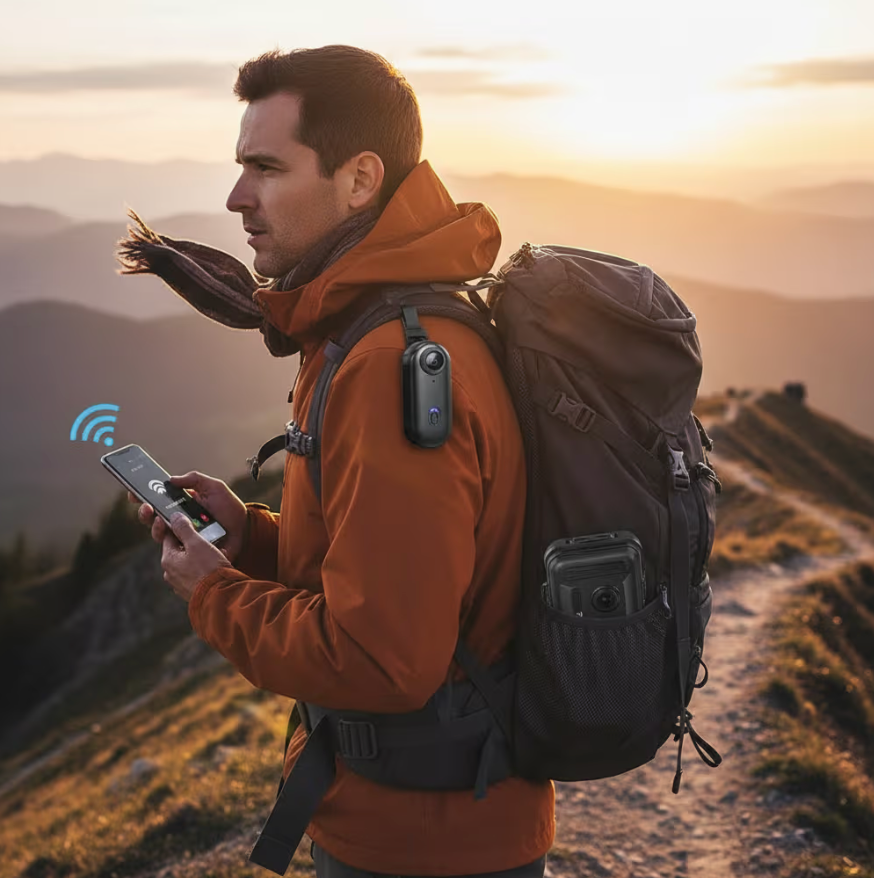 Dashcam - 4k Thumb Action Camera