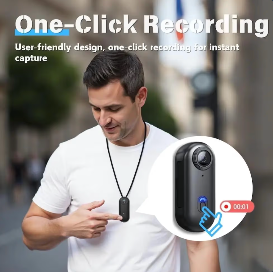 Dashcam - 4k Thumb Action Camera