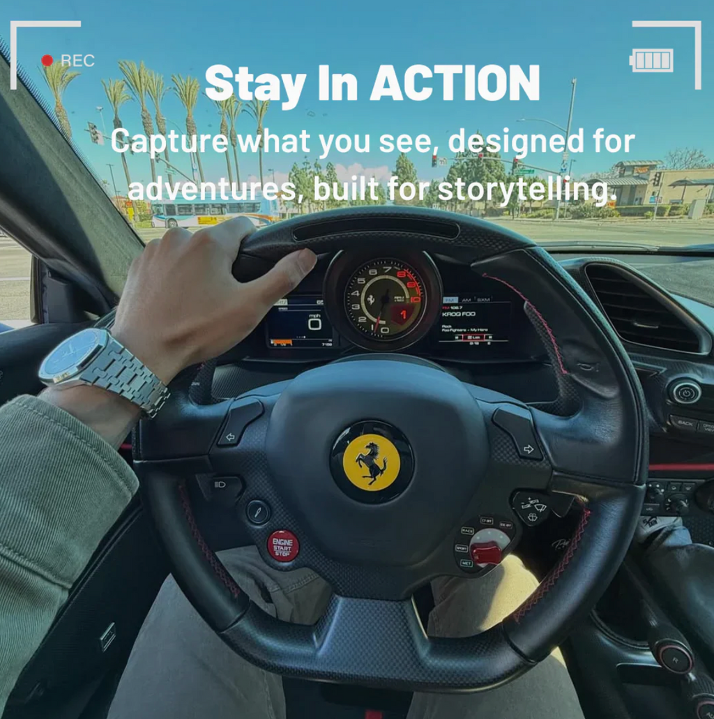 Dashcam - 4k Thumb Action Camera